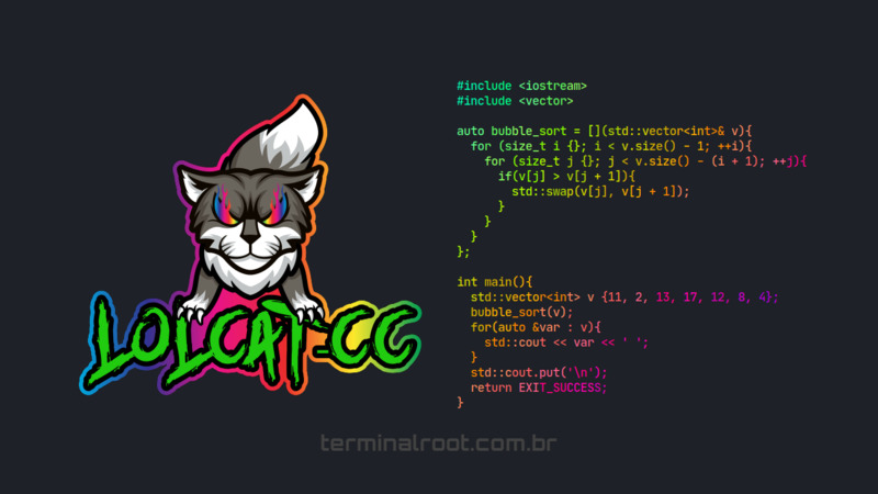 Lolcat C++, the lolcat command but faster