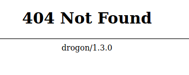 Drogon 404