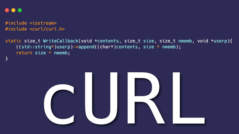 Using cURL with C++