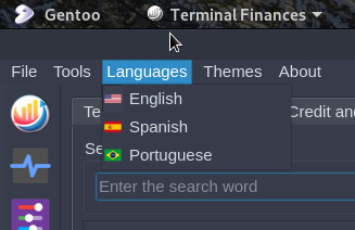 Languages ​​- Terminal Finances
