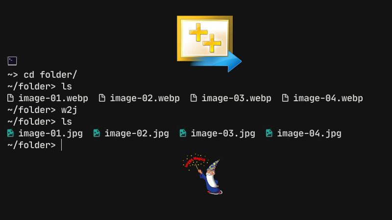 🪄 With speed and precision. How to Convert Multiple WEBP Images to JPG with C++ and ImageMagick