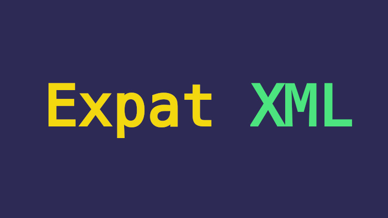 How to parse XML with Expat in C/C++