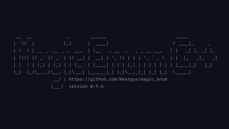 How to use and what is the magic_enum library for