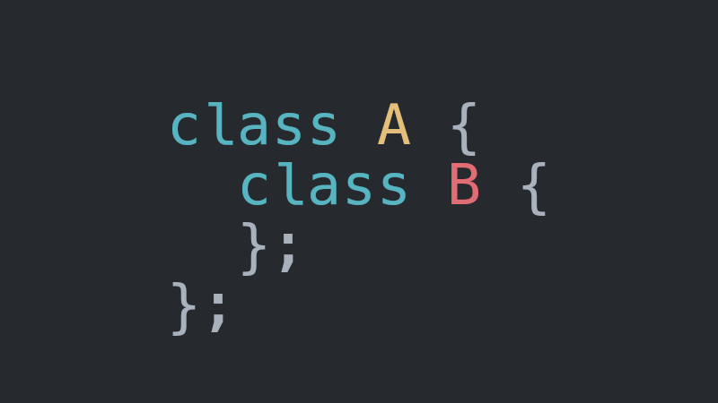 Why and how to use Nested Classes in C++