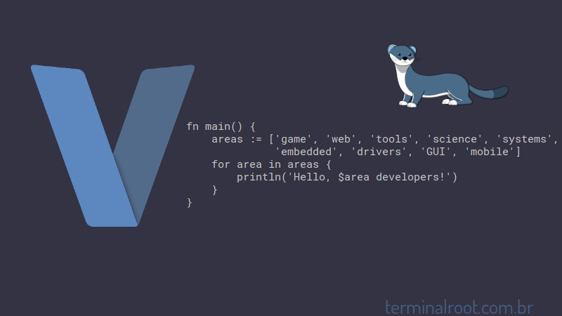 V , the programming language that is making a lot of success