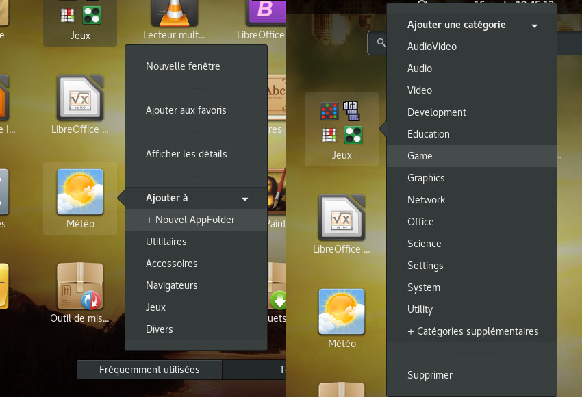 Appfolders Management extension