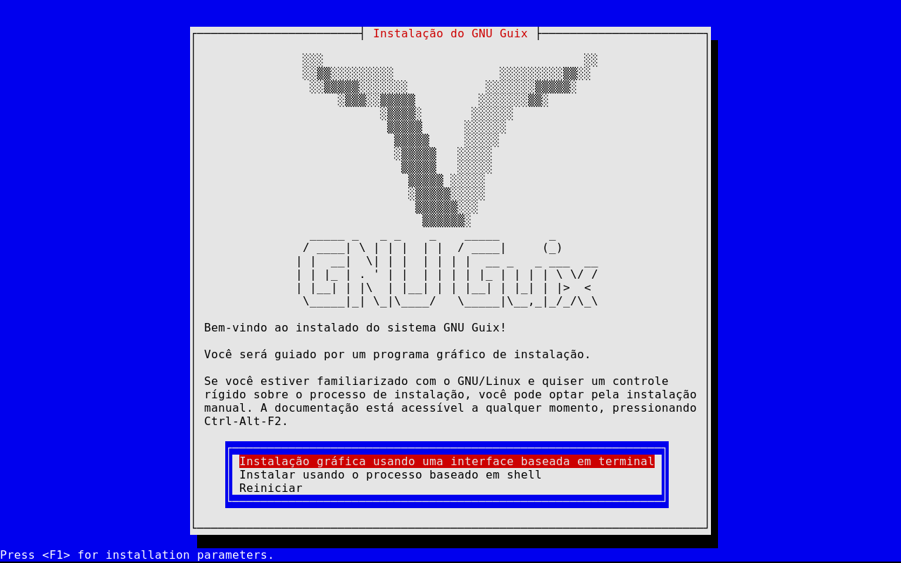 GNU Guix install 01