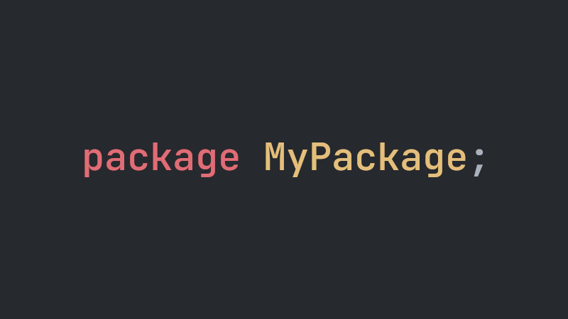How to create your own packages in Java