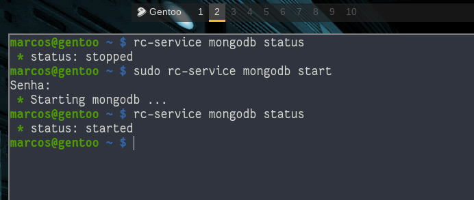 OpenRC MongoDB
