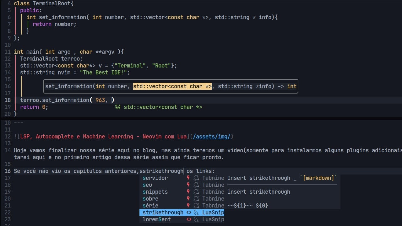 LSP, Autocomplete and Machine Learning - Neovim with Lua