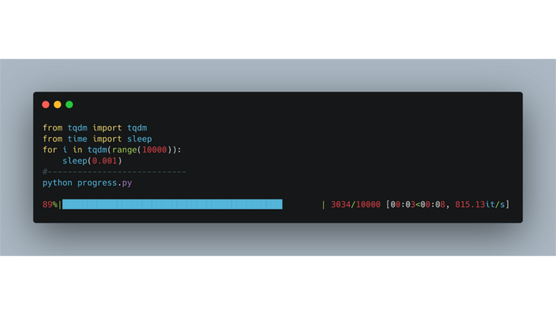 Easily Create Progress Bars in Python