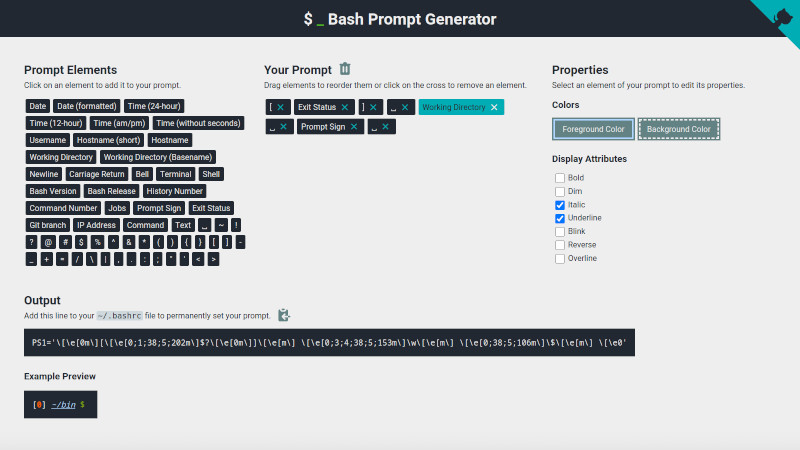 Customize your prompt easily