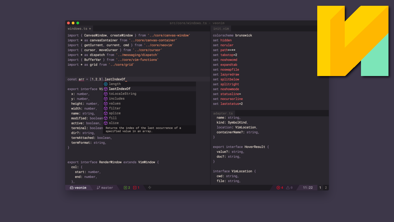 Install Veonim A text editor based on Vim and NeoVim