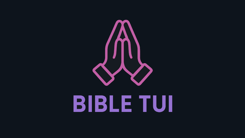 Get Bible Verses with This TUI App