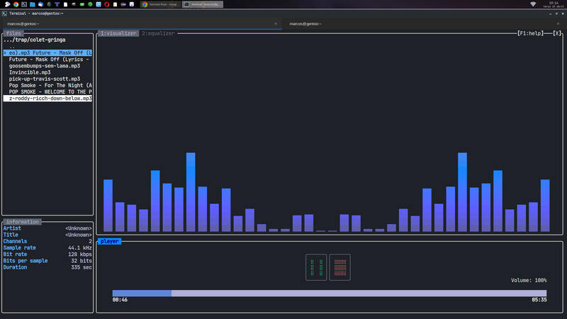 Listen to Music in Terminal with Spectrum