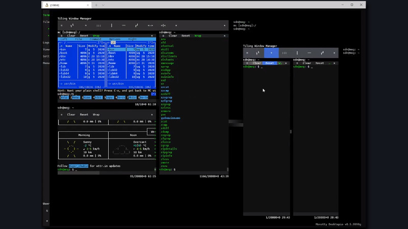 Discover a Desktop Environment for the Terminal