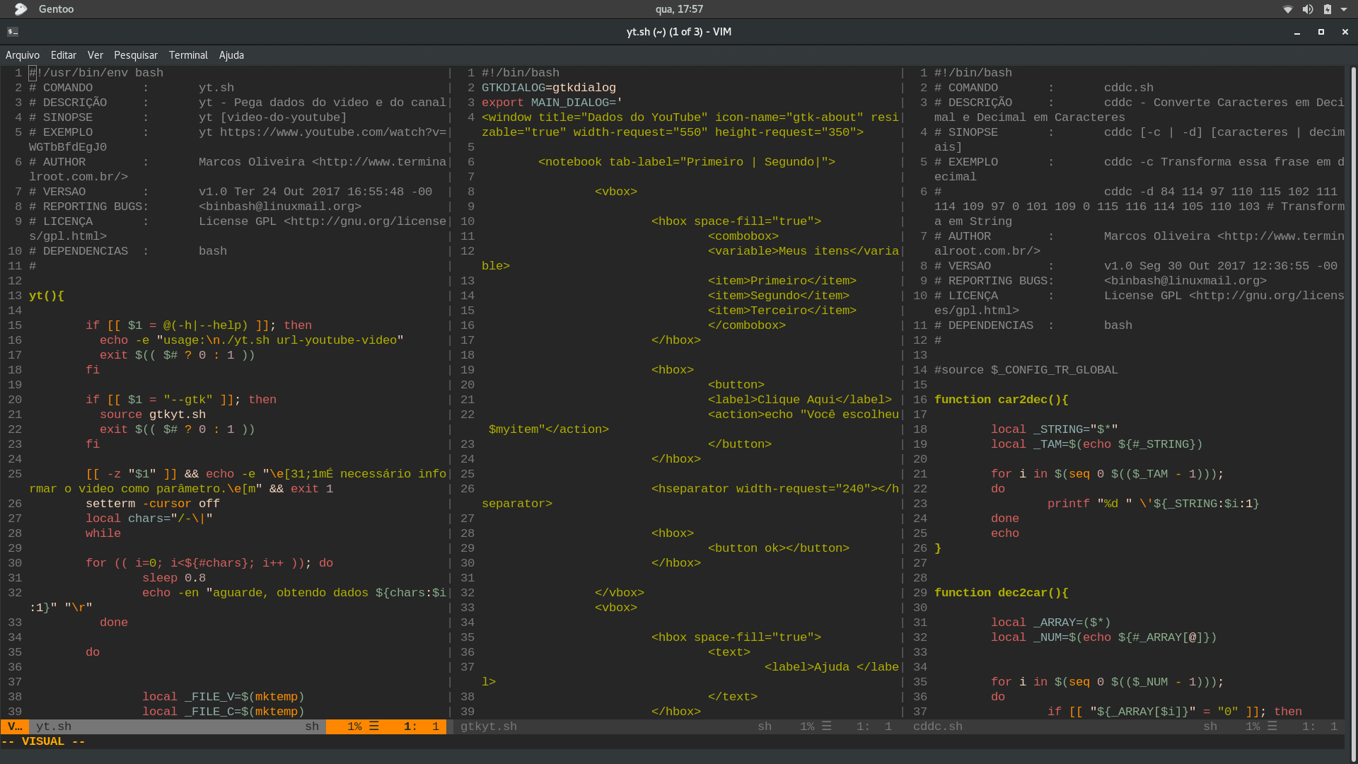 Vim Substitute From Line To Line