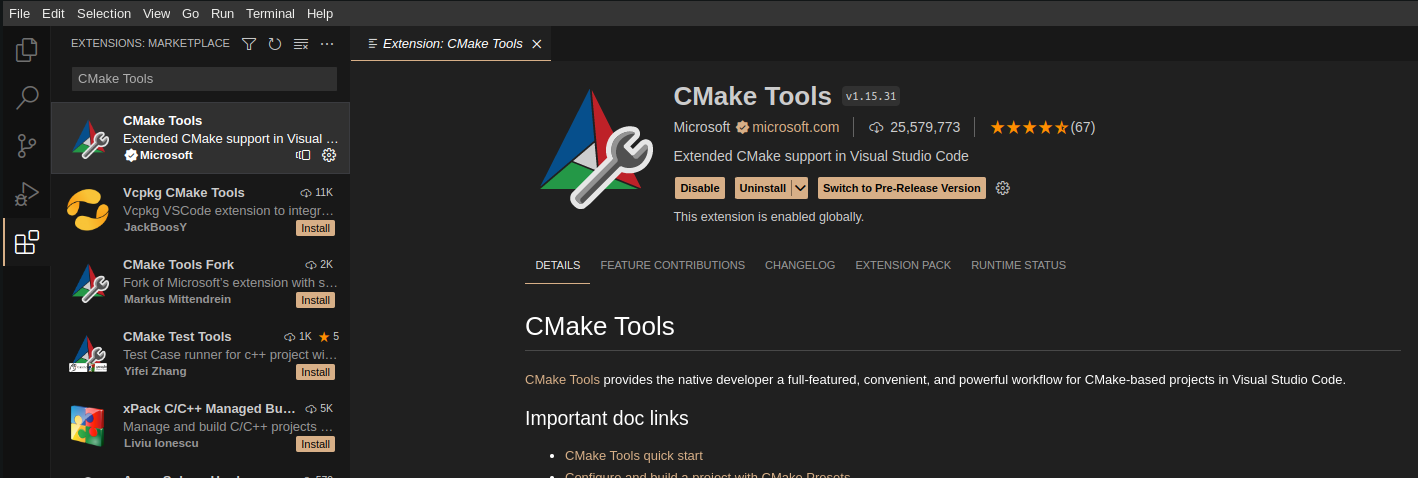 CMake Tools