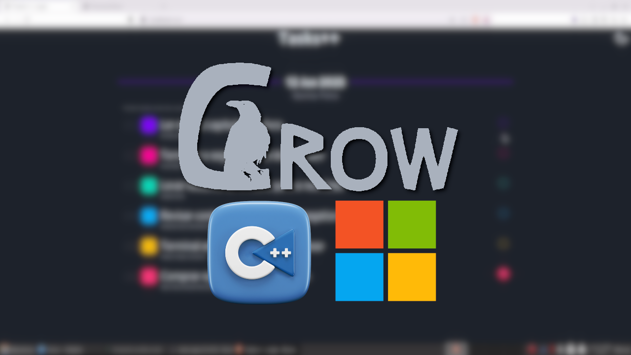 How to Install Crow C++ on Windows