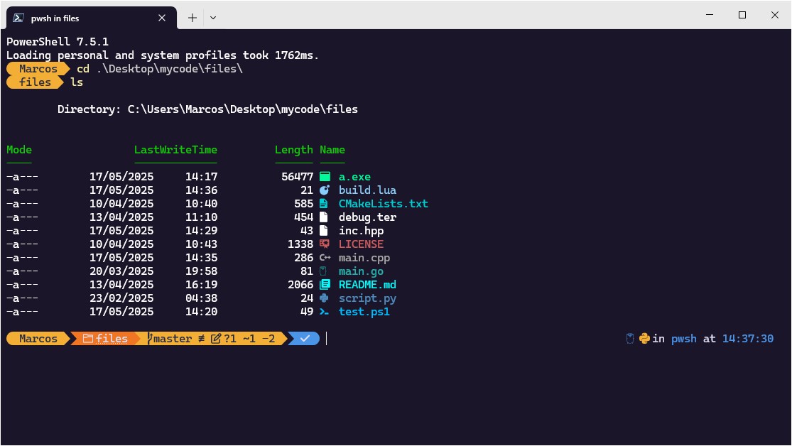 Windows Terminal with Oh My Posh