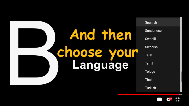 Choose your Language